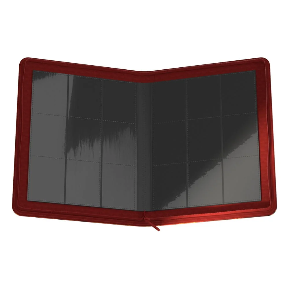 Ultimate Guard Zipfolio 18-Pocket Xenoskin (360 double-sleeved cards) Magic: The Gathering "Tarkir: Dragonstorm" - Magmatic Hellkite